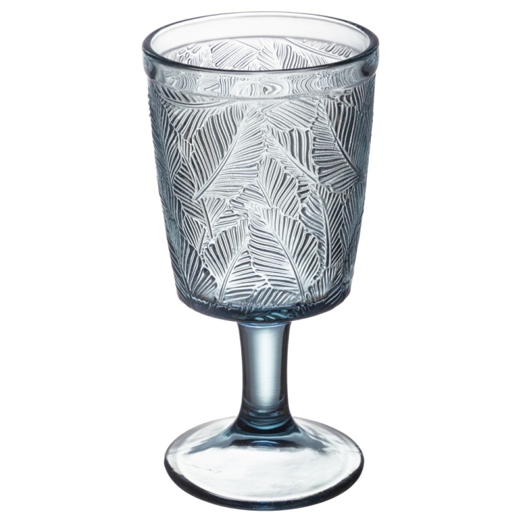 Pokal pucharek LEAVES COLOR 340ml niebieski